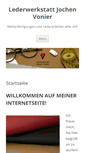 Mobile Screenshot of lederwerkstatt.net